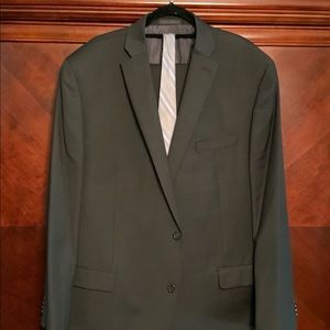 MICHAEL KORS WOOL SIZE 48L GRAY SUIT